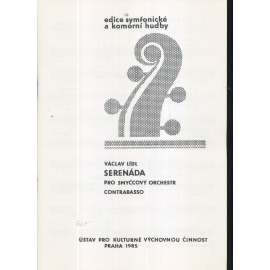 Serenáda pro smyčcový orchestr.Contrabasso