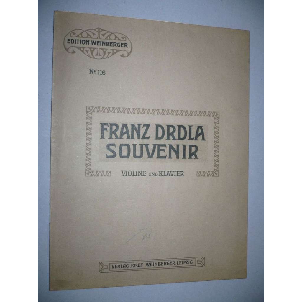 Souvenir. Violine und Klavier