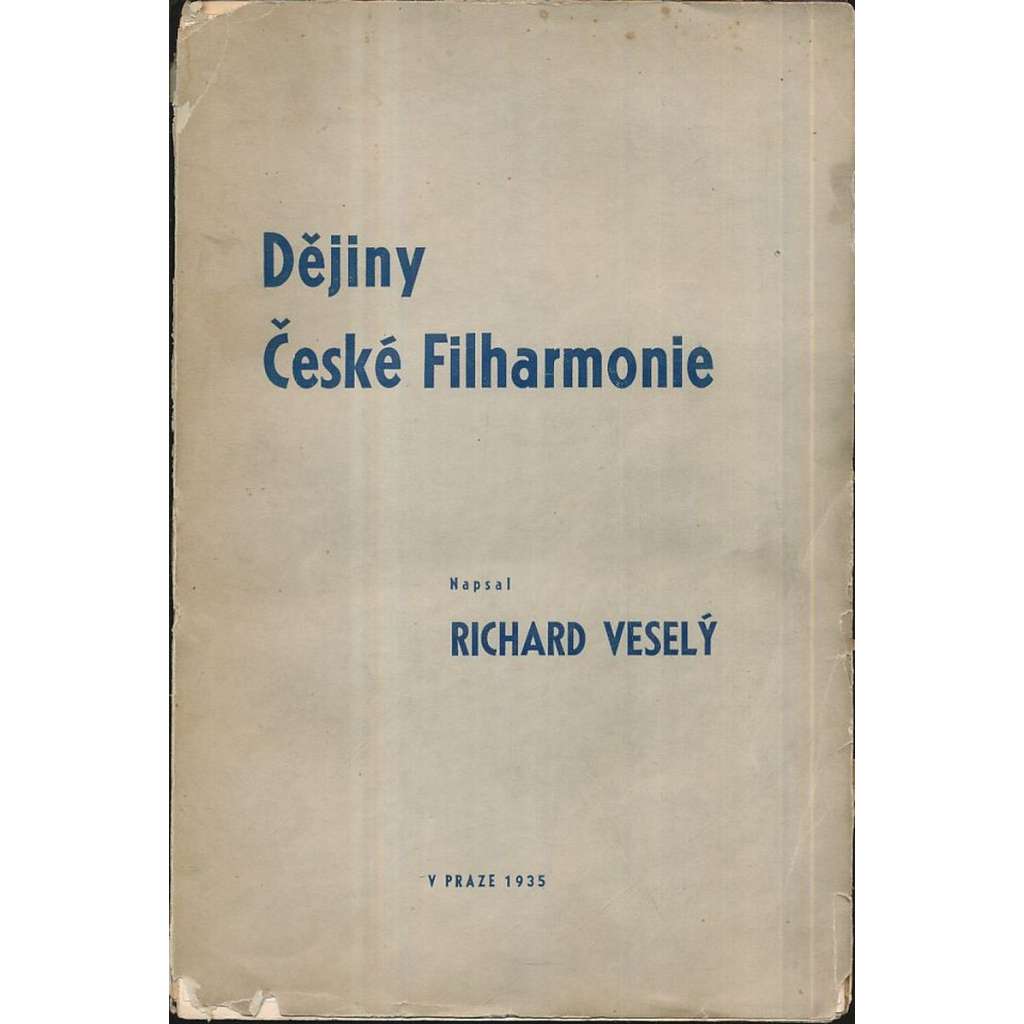 Dějiny České Filharmonie