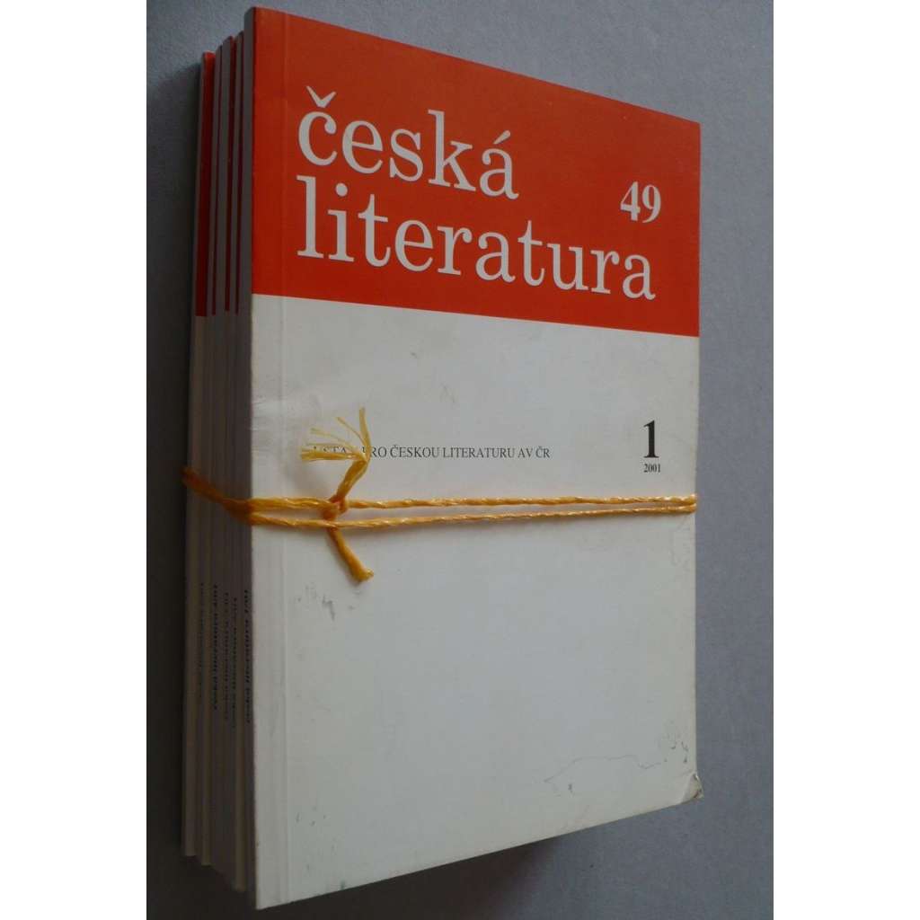 Česká literatura, roč. 49/2001