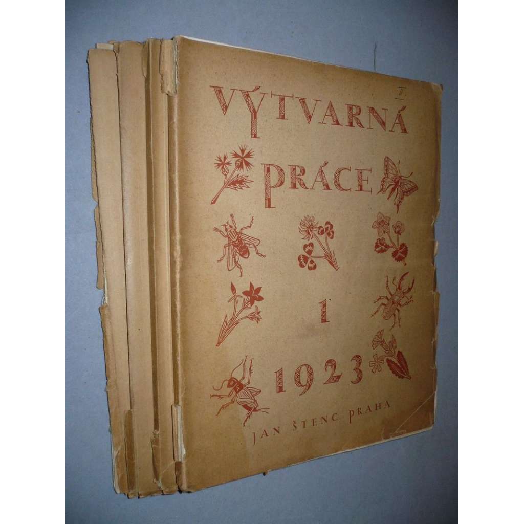 Výtvarná práce, komplet ročník II./1923