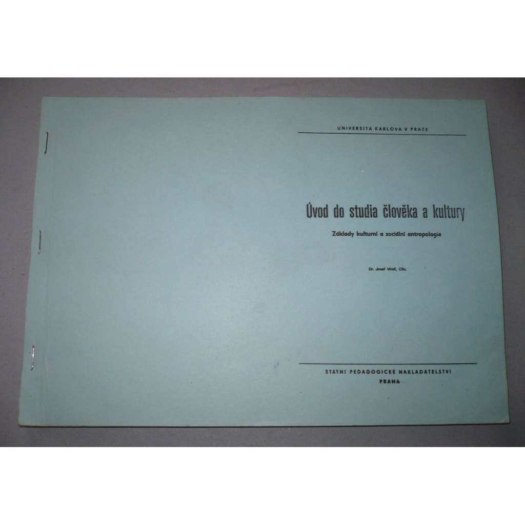 Úvod do studia člověka a kultury