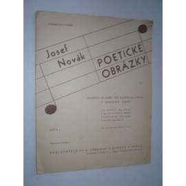 Poetické obrázky, sešit I.