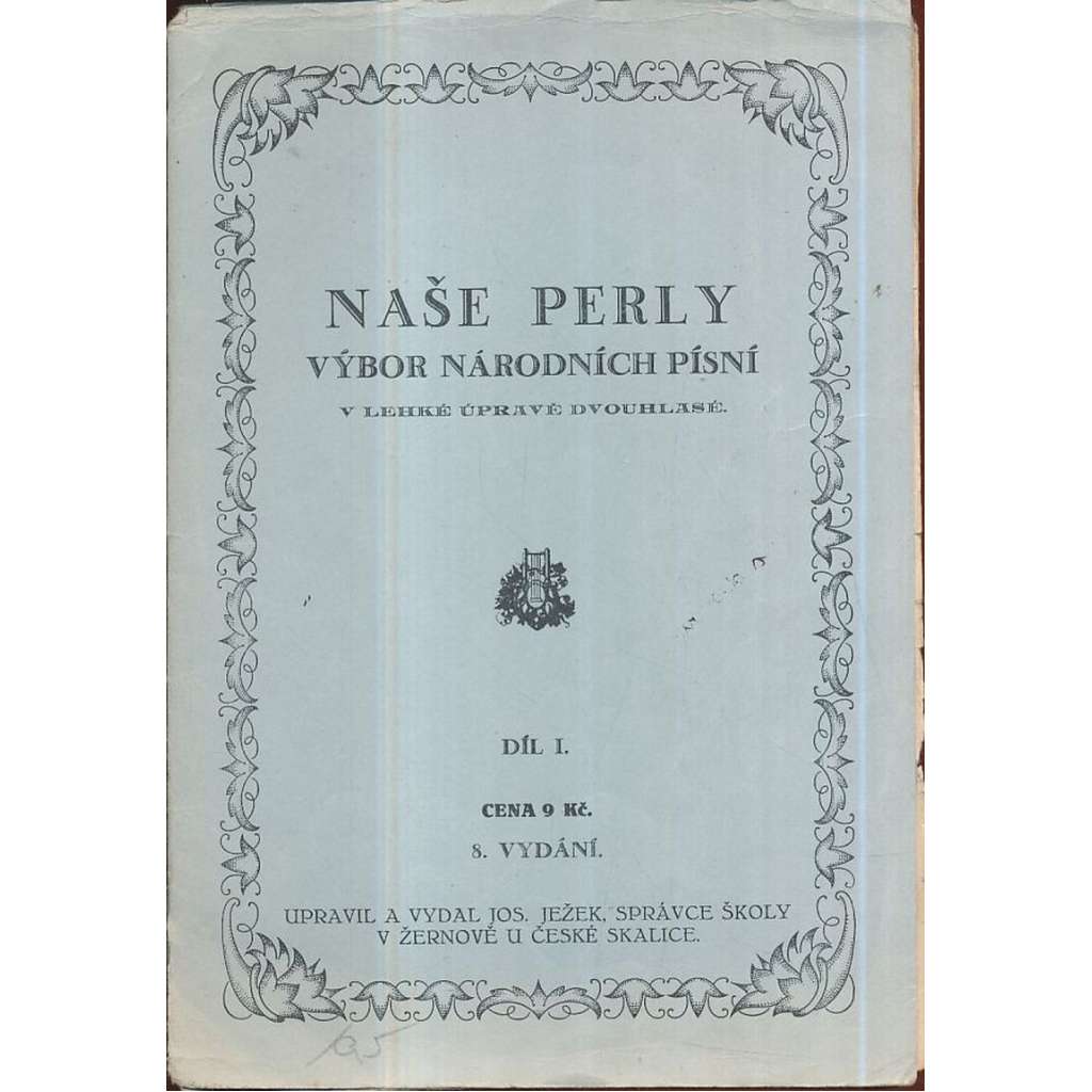 Naše perly, I. Výbor národních písní