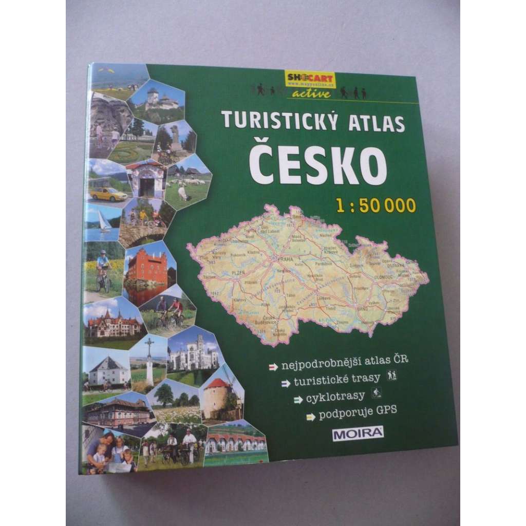 Turistický atlas Česko 1:50000 (podrobná turistická mapa Čech, Moravy a Slezska)