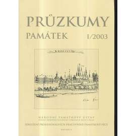 Průzkumy památek I/2003/X