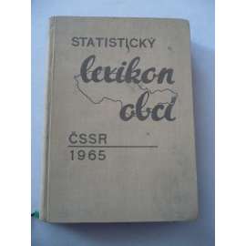 Statistický lexikon obcí ČSSR 1965