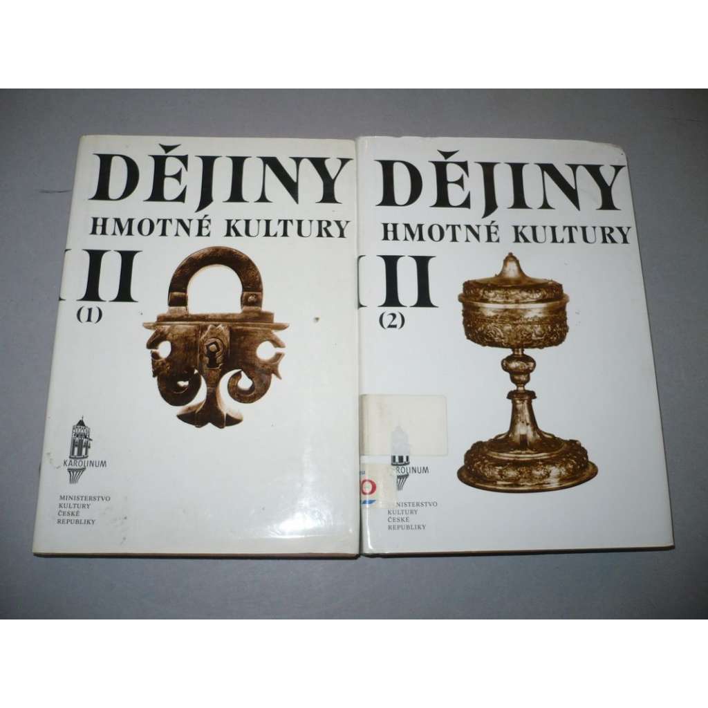 Dějiny hmotné kultury II/ 1,2 [novověk, renesance, baroko- životní cyklus, rodina, domácnost, venkov, město, panství, velkostatek, zámek, vesnice, průmysl, zemědělství, hospodářství, obdělávání půdy, kostely, zábava, vojsko, armáda, strava, oděv, doprava]