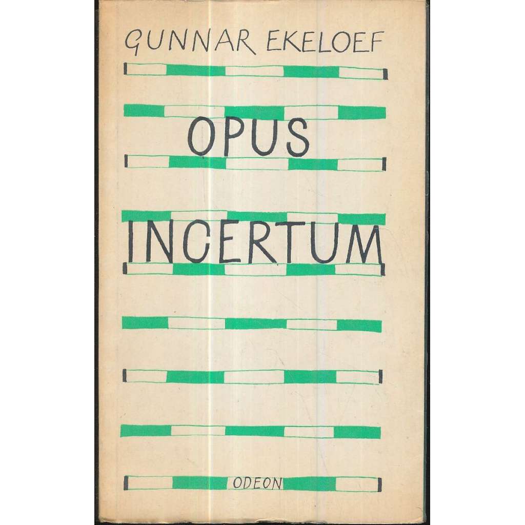 Opus incertum (Plamen - edice současné zahraniční poezie)