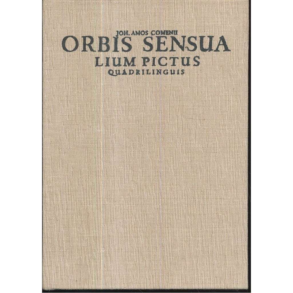 Orbis sensualium pictus Orbis sensualium pictus