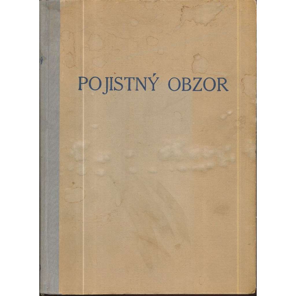 Pojistný obzor , roč.VI./1952, časopis