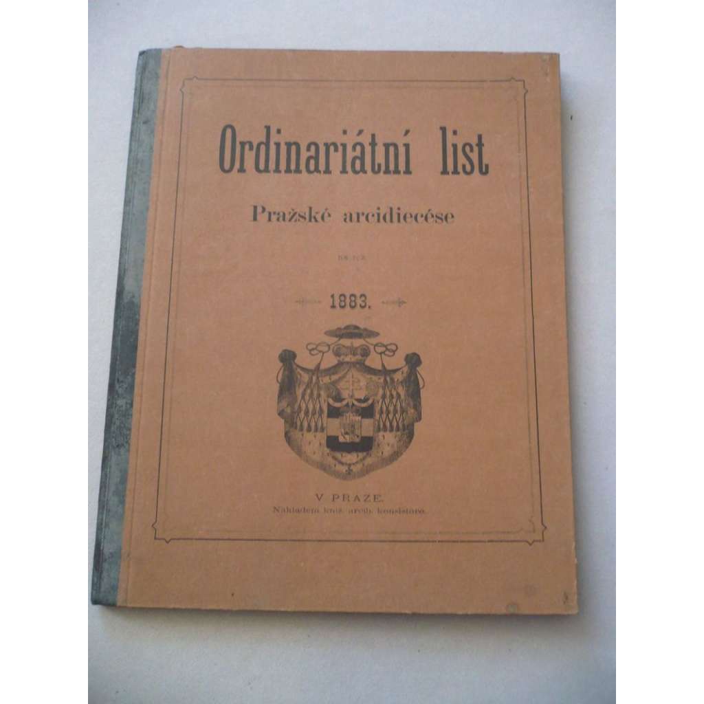 Ordinariátní list na rok 1883