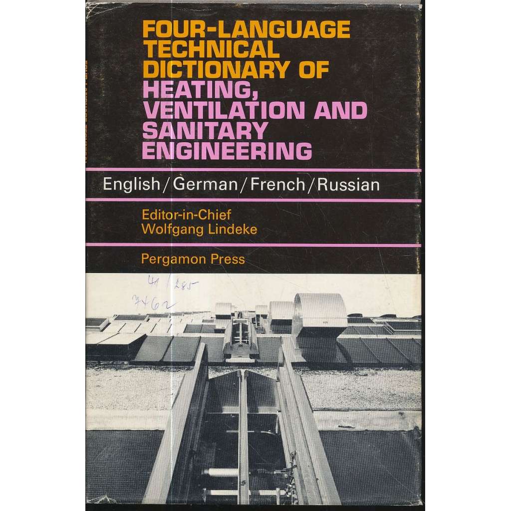 Four-language technical dictionary of heating, ventilation and sanitary engineerig