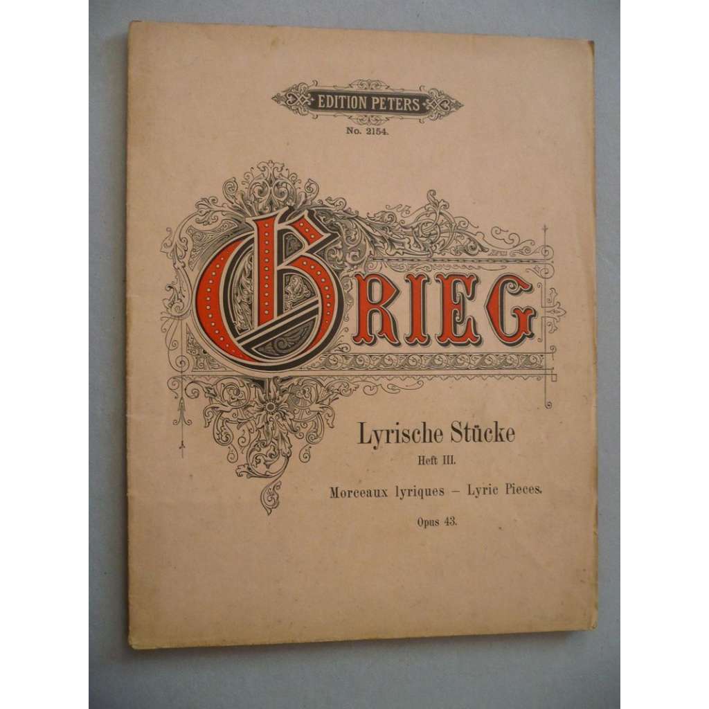 Lyrische Stücke, Heft III.