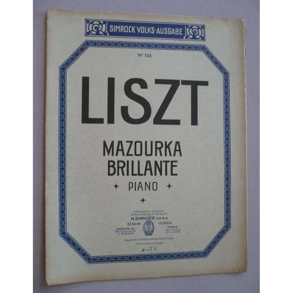 Mazourka Brillante