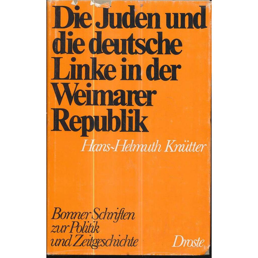 De Juden und die deutsche Linke in der Weimarer Republik
