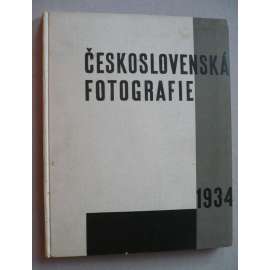 Československá fotografie 1934 (roč. IV) [ročenka českých fotografů, hlubotiskové reprodukce umělecké fotografie, mj. fotografové Drtikol, Funke, Jeníček, Jírů, Plicka, Růžička, Wiškovský ad.]