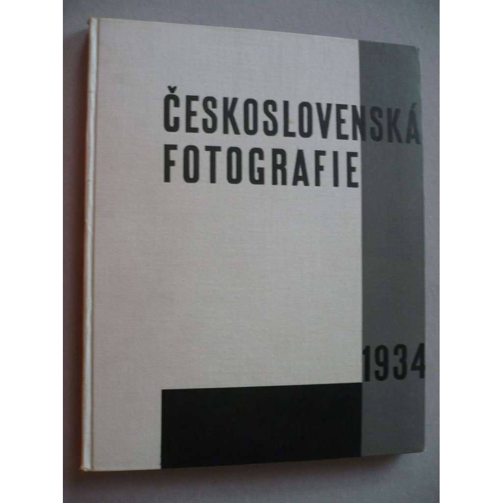 Československá fotografie 1934 (roč. IV) [ročenka českých fotografů, hlubotiskové reprodukce umělecké fotografie, mj. fotografové Drtikol, Funke, Jeníček, Jírů, Plicka, Růžička, Wiškovský ad.]