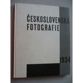 Československá fotografie 1934 (roč. IV) [ročenka českých fotografů, hlubotiskové reprodukce umělecké fotografie, mj. fotografové Drtikol, Funke, Jeníček, Jírů, Plicka, Růžička, Wiškovský ad.]