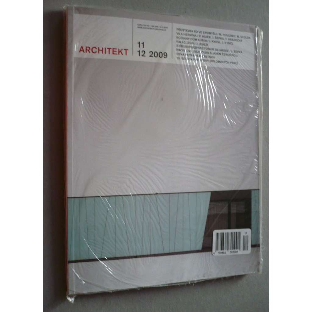 Architekt 11,12/2009, časopis