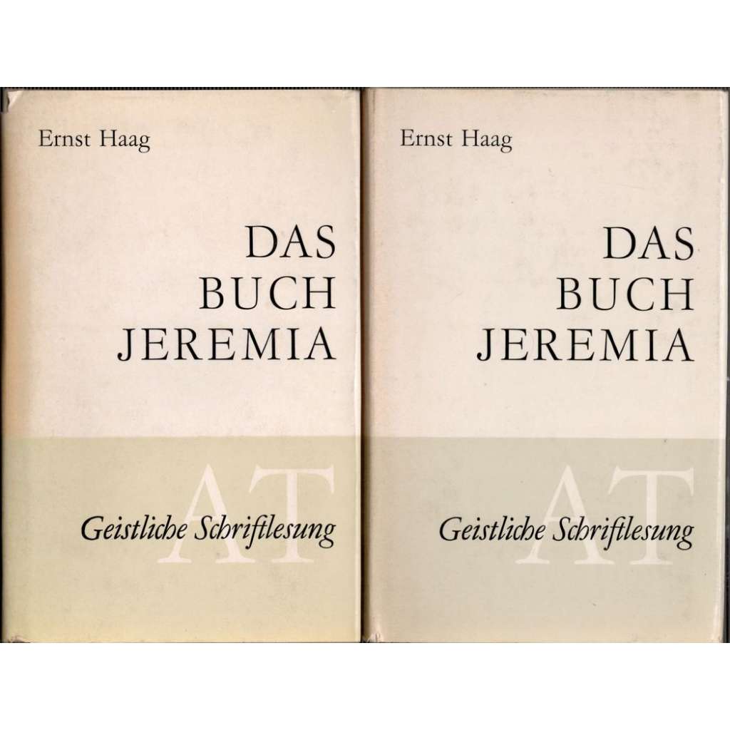 Das Buch Jeremia, 2 svazky