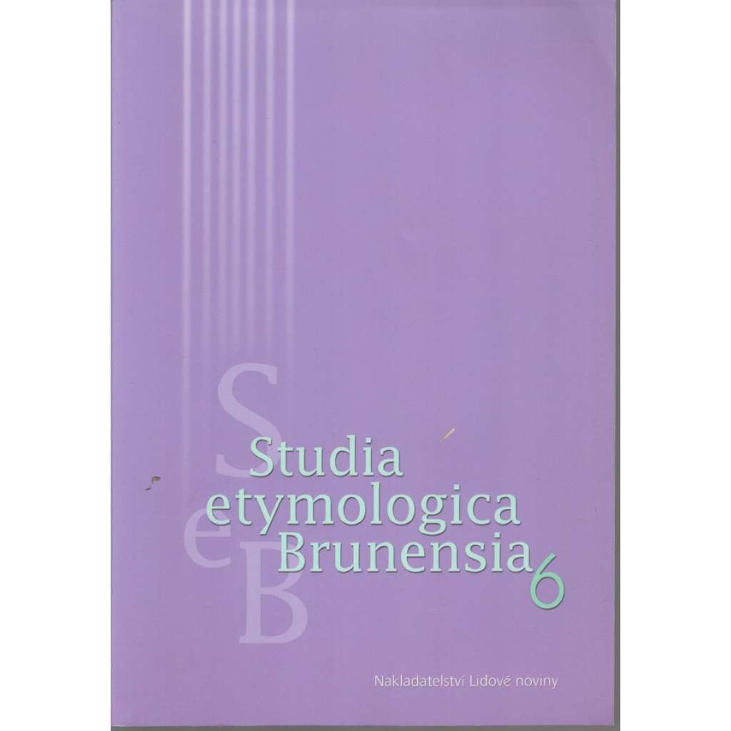 Studia etymologica Brunensia 6