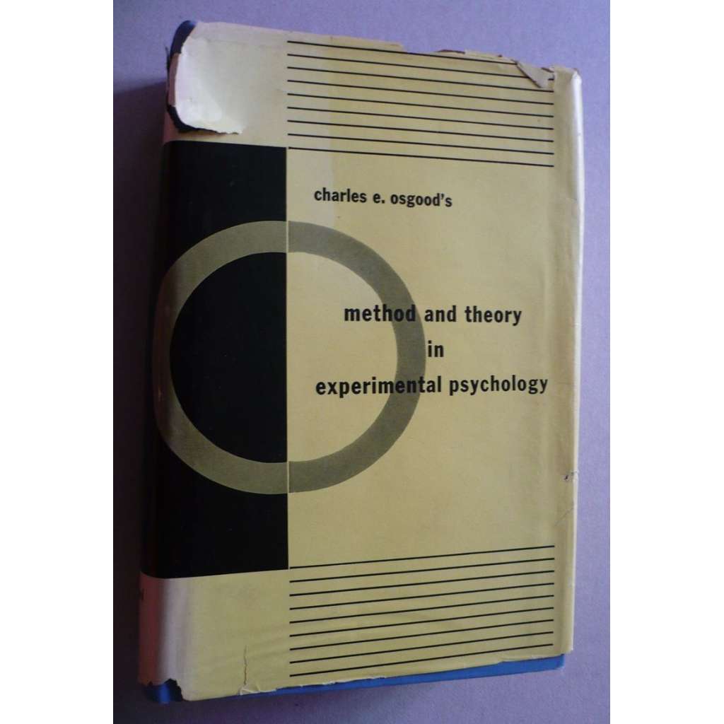 Method and Theory in Experimental Psychology (psychologie)