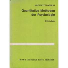 Quantitative Methoden der Psychologie (Metody Psychologie)