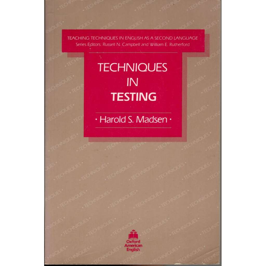 Techniques in Testing