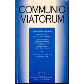 Communio Viatorum 1996/1, a Theological Journal
