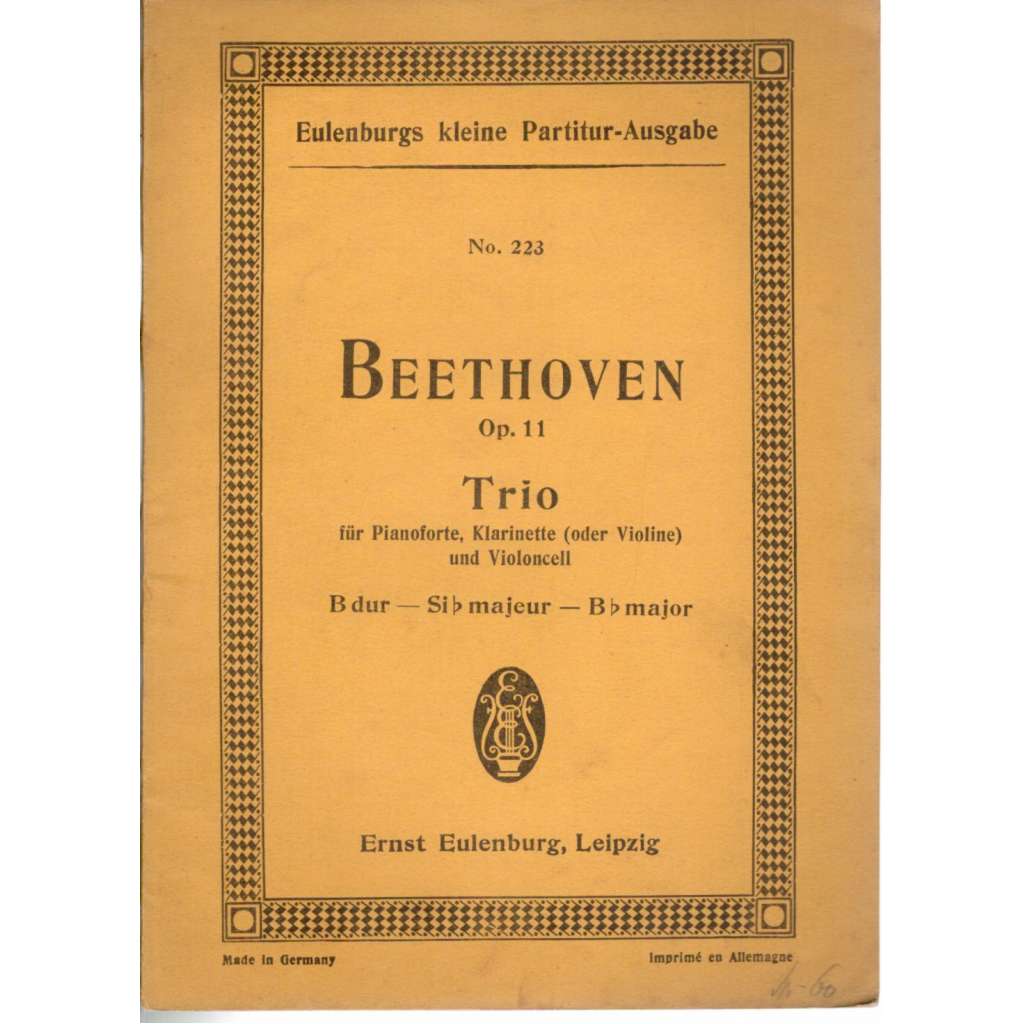 Trio B dur