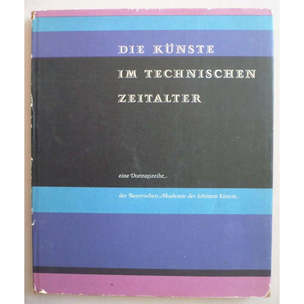 Die Künste im Technischen Zeitalter (Umění v technické době, typografie)