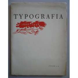 Typografia , č.7-9 / 1938, časopis  - odborný list knihtiskařů