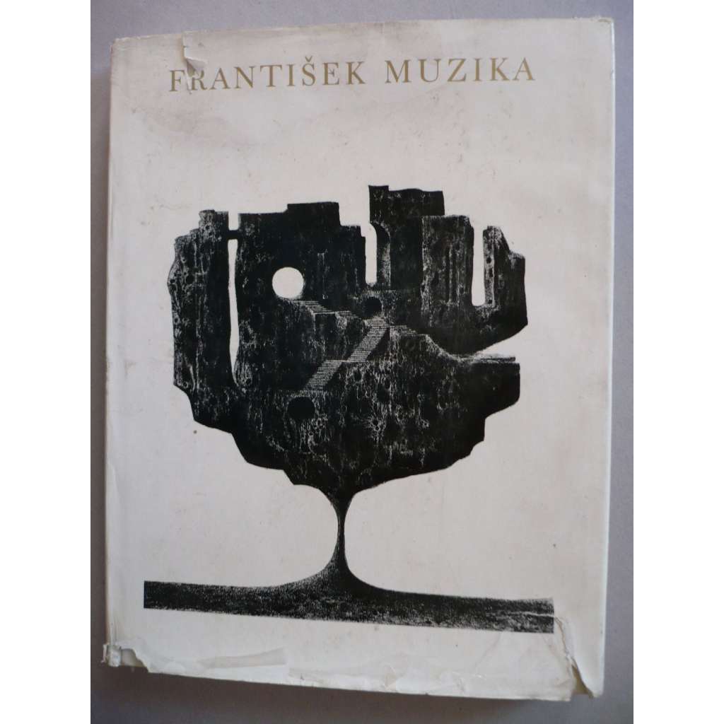 František Muzika - monografie (malba a grafika, kubismus, surrealismus, avantgarda) + grafika LARVA (orig. linoryt; 1966)