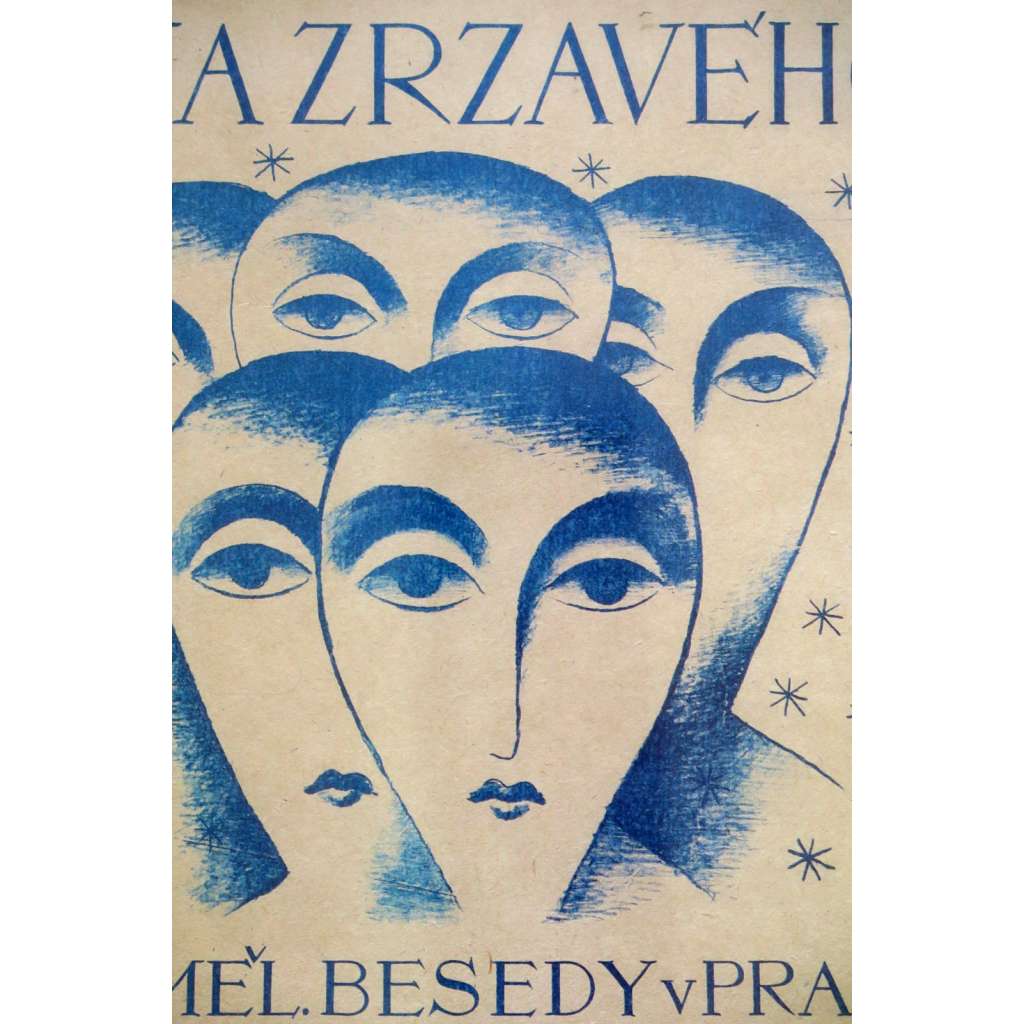 Plakát k I. výstavě Jana Zrzavého 1923 (Jan Zrzavý)