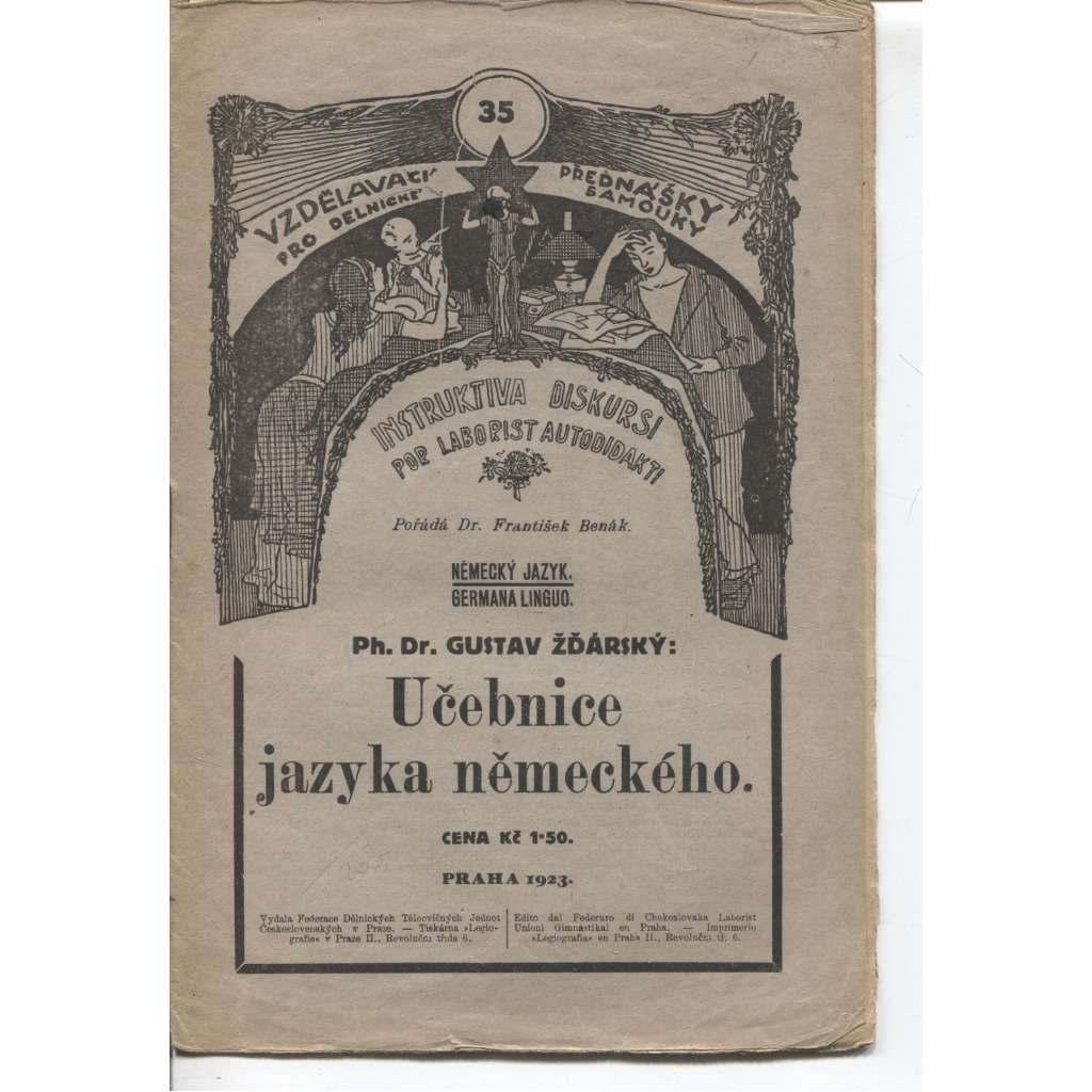 Učebnice jazyka německého. 3. část (Vzdělávací přednášky pro dělnické samouky)