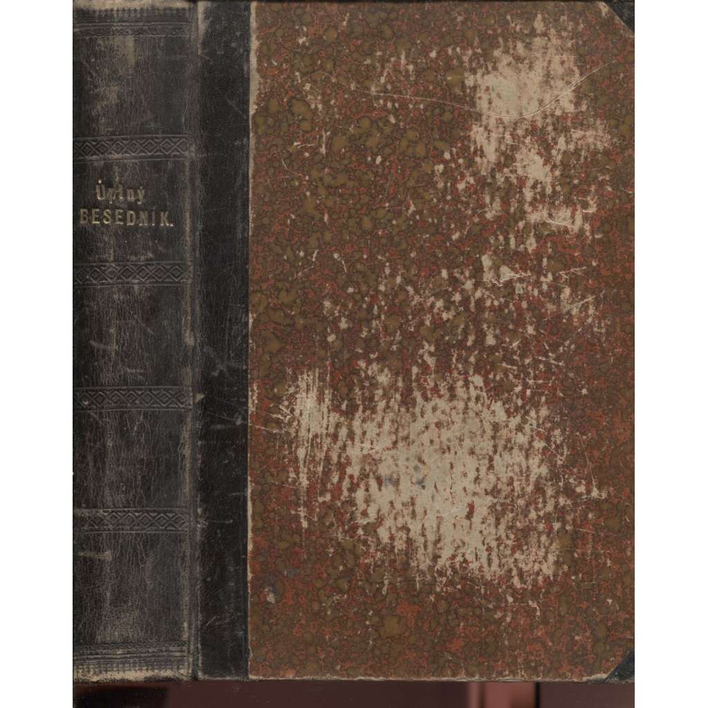 Úplný besedník (1877, vazba kůže)