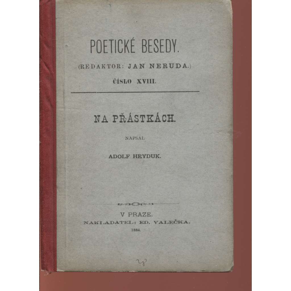Na přástkách (Poetické besedy, 1884)