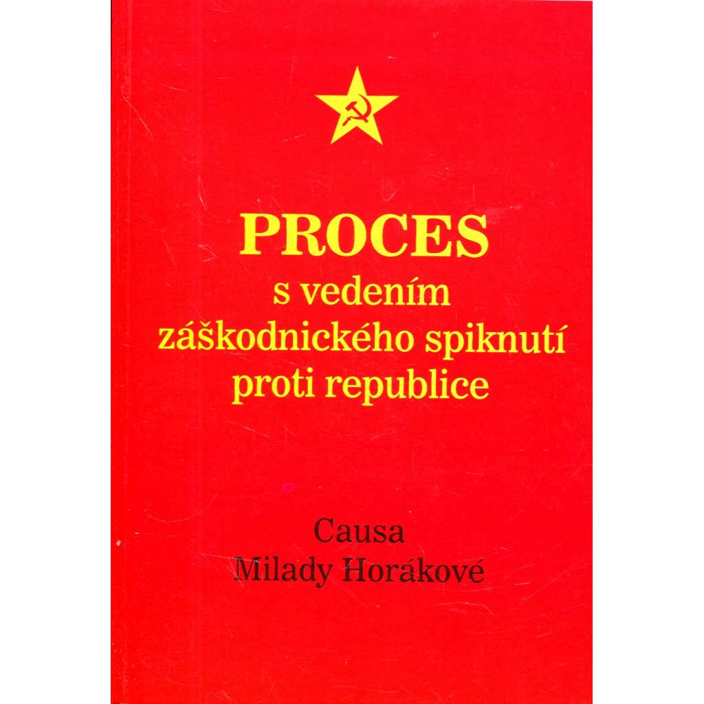 Proces s vedením záškodnického spiknutí proti republice - Milada Horáková