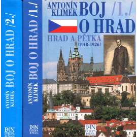 Boj o Hrad 1. a 2. (2 svazky)Hrad a pětka /1918-1926/Kdo po Masarykovi? /1926-1935/ Boj o Hrad 1. a 2. (2 svazky)Hrad a pětka /1918-1926/Kdo po Masarykovi? /1926-1935/