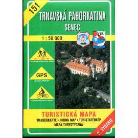 Turistická mapa : Trnavská pahorkatina / Senec