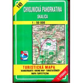 Turistická mapa : Chvojnická pahorkatina - Skalica