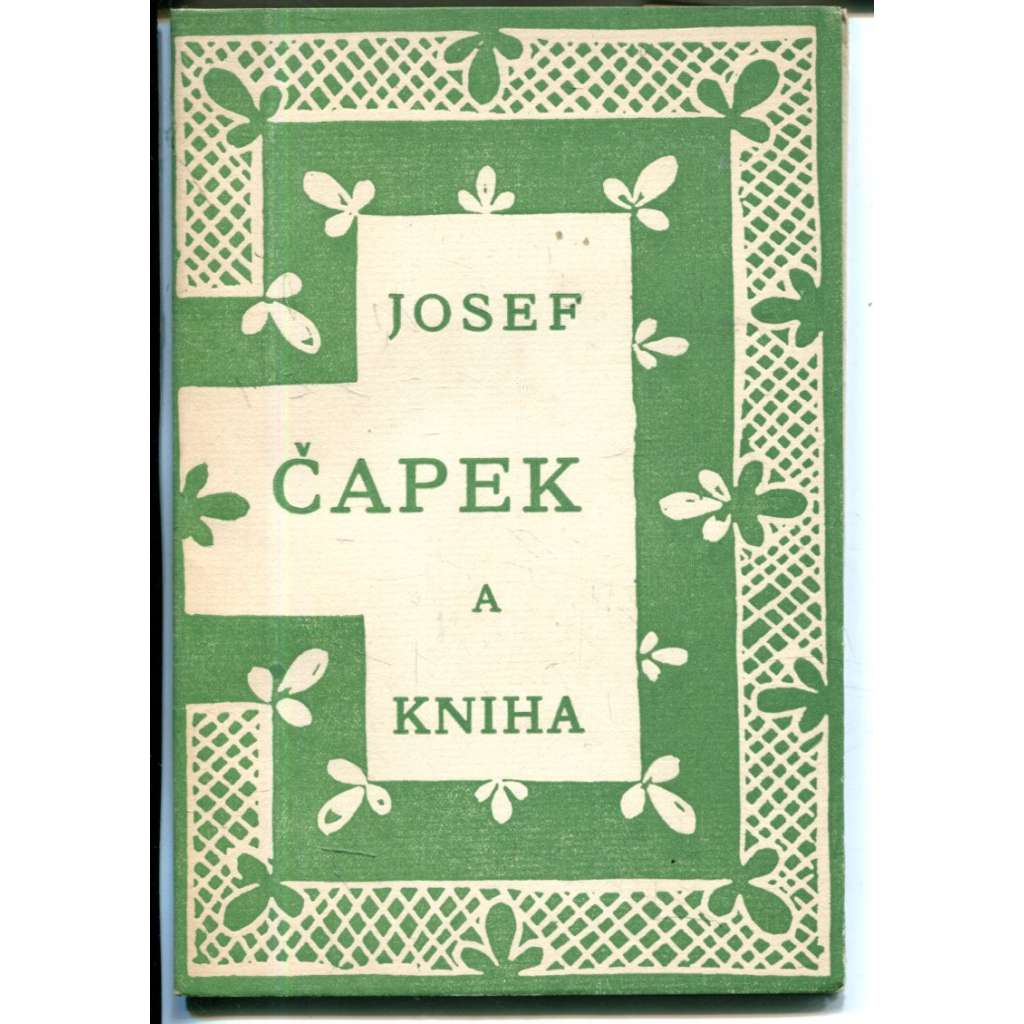Josef Čapek a kniha