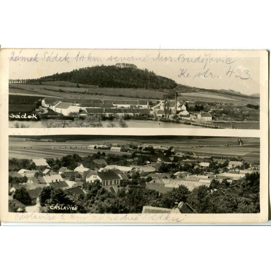 Čáslavice a Sádek, Třebíč