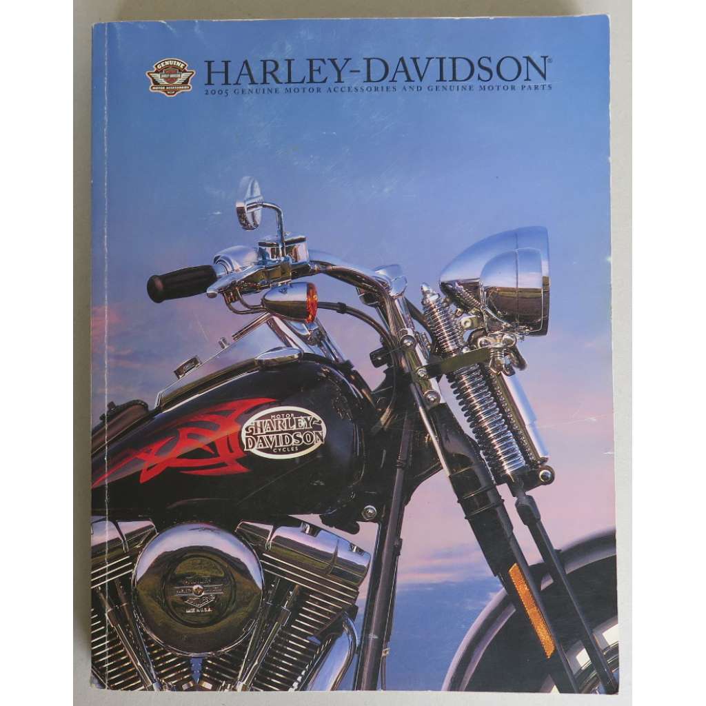 Harley-Davidson 2005 genuine motor accessories and genuine motor parts. Catalogue