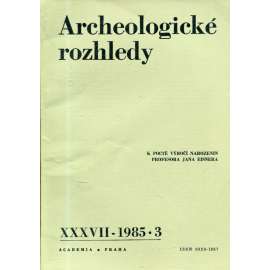Archeologické rozhledy XXXVII - 1985, č. 3.