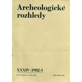 Archeologické rozhledy, roč. XXXVII - 1985, sešit 1
