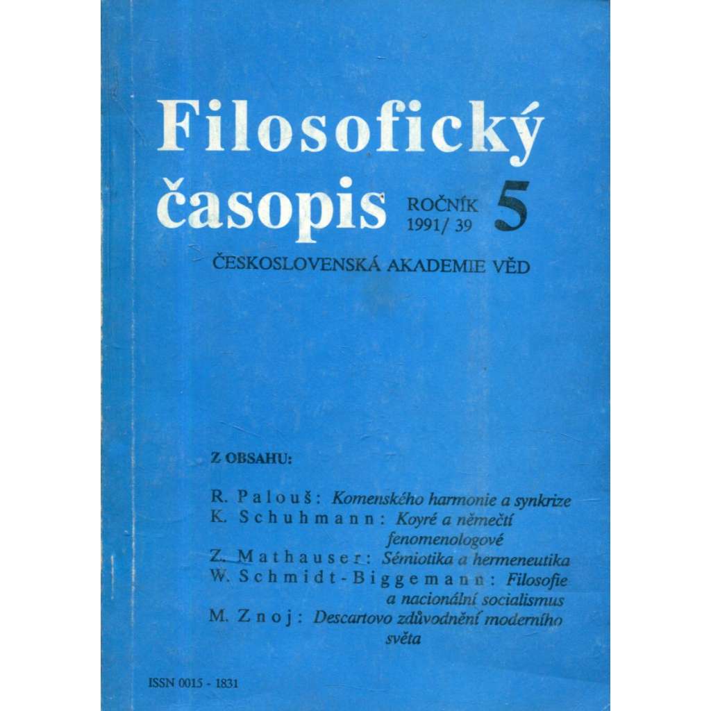 Filosofický časopis 5