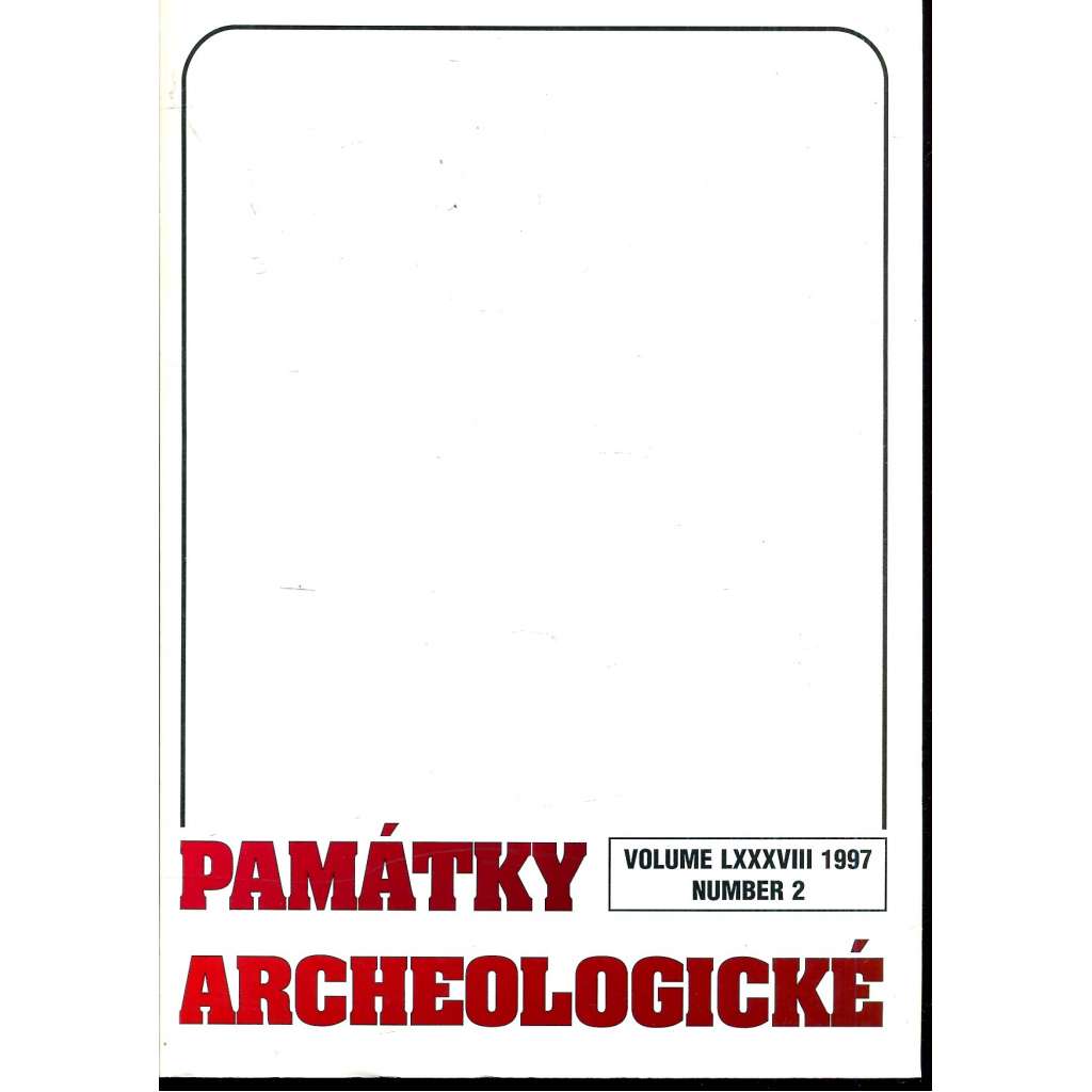 Památky archeologické 1997/2