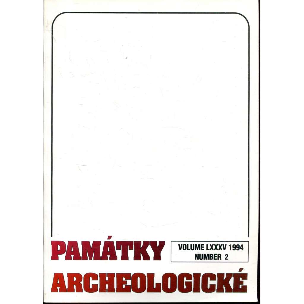 Památky archeologické 1994/2